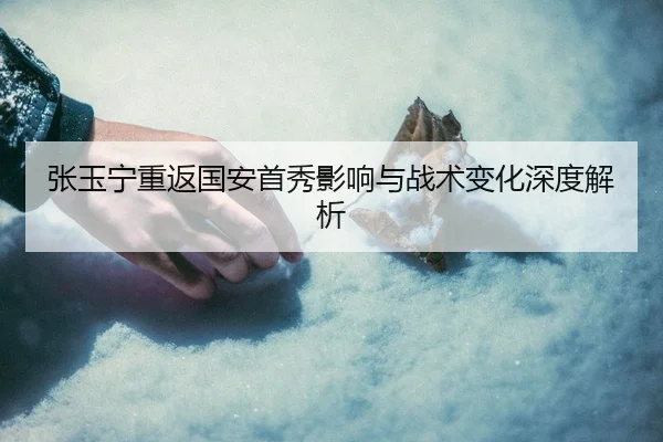 张玉宁重返国安首秀影响与战术变化深度解析
